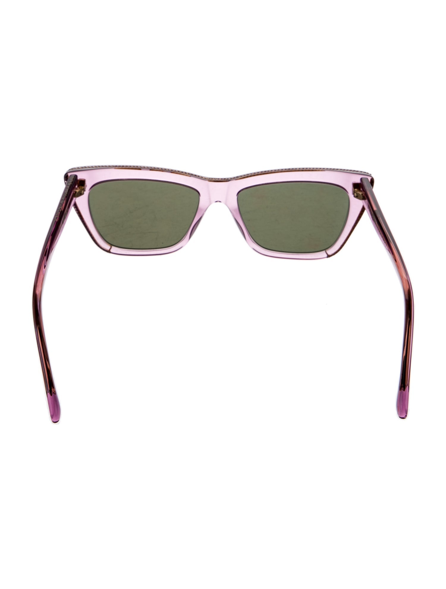 Stella McCartney Wayfarer Mirrored Sunglasses