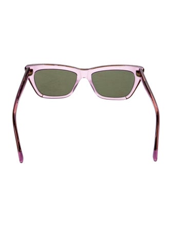 Stella McCartney Wayfarer Mirrored Sunglasses