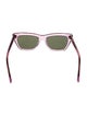 Stella McCartney Wayfarer Mirrored Sunglasses