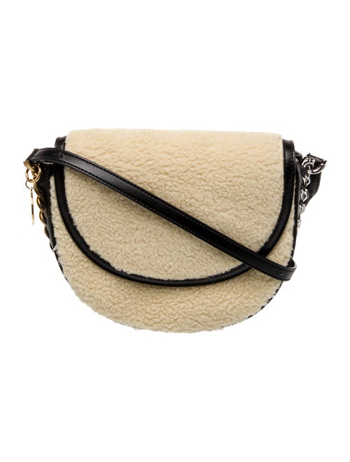 Stella McCartney Shearling Shoulder Bag