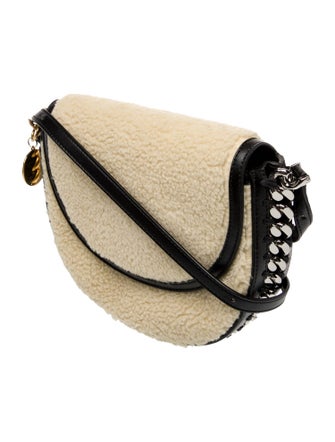 Stella McCartney Shearling Shoulder Bag