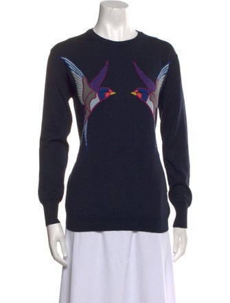 Stella McCartney Graphic Print Crew Neck Sweater