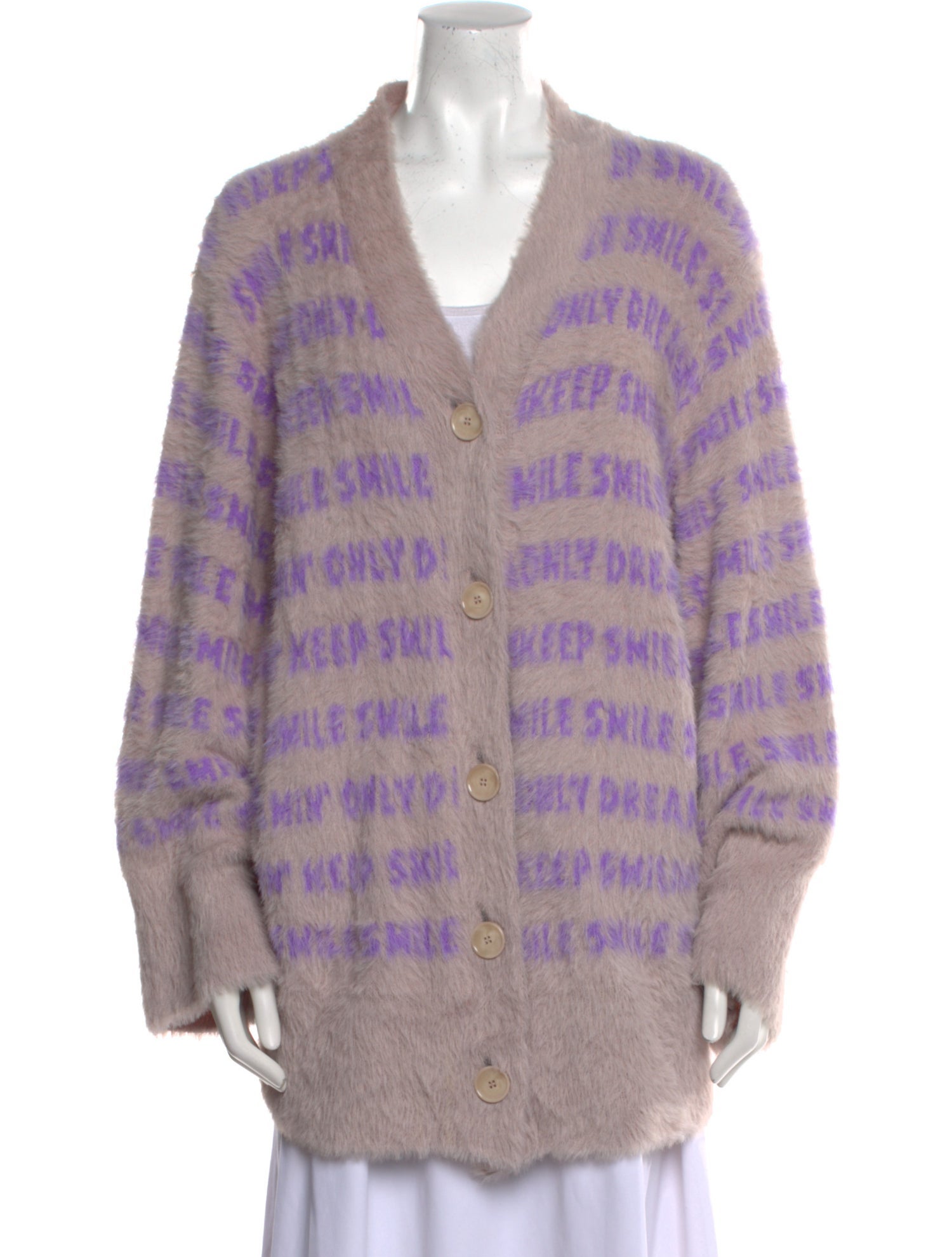 Stella McCartney Striped V-Neck Sweater