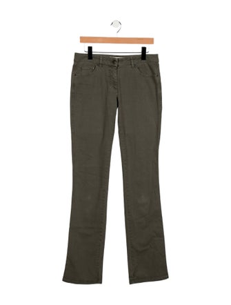 Stella McCartney Mid-Rise Straight Leg Jeans