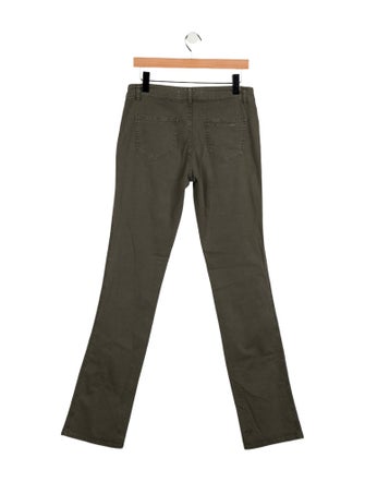 Stella McCartney Mid-Rise Straight Leg Jeans