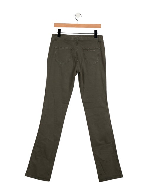 Stella McCartney Mid-Rise Straight Leg Jeans