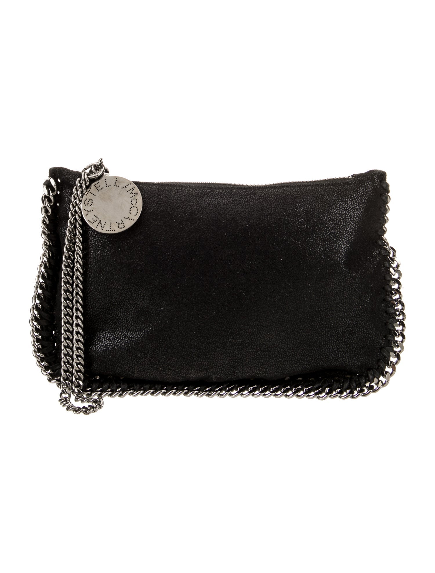 Stella McCartney Vegetarian Suede Clutch