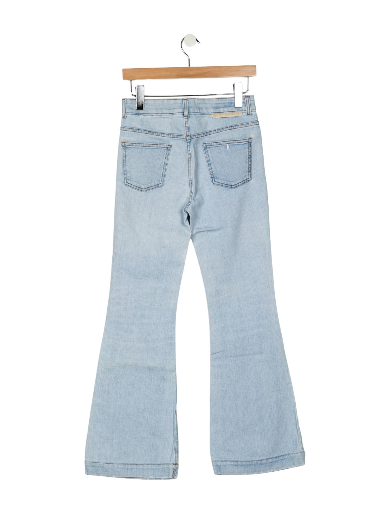 Stella McCartney Mid-Rise Wide Leg Jeans