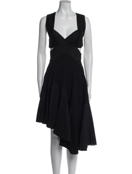 Stella McCartney V-Neck Midi Length Dress