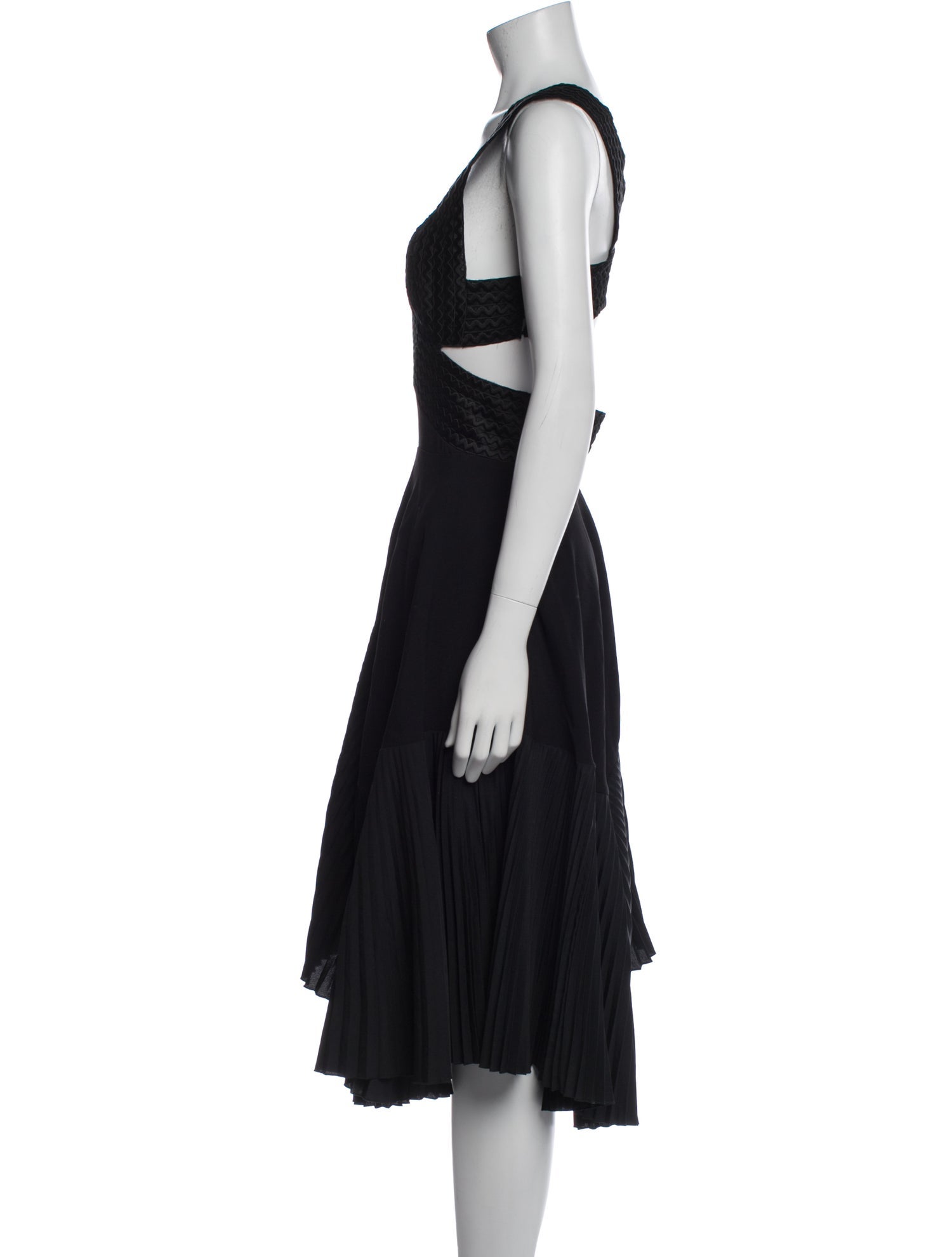 Stella McCartney V-Neck Midi Length Dress