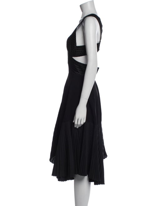 Stella McCartney V-Neck Midi Length Dress