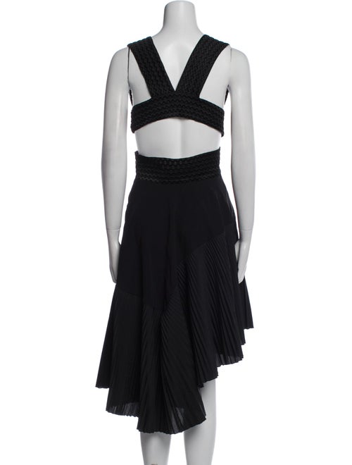 Stella McCartney V-Neck Midi Length Dress