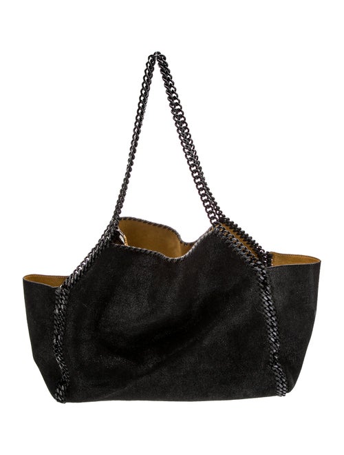 Stella McCartney Vegetarian Suede Shoulder Bag