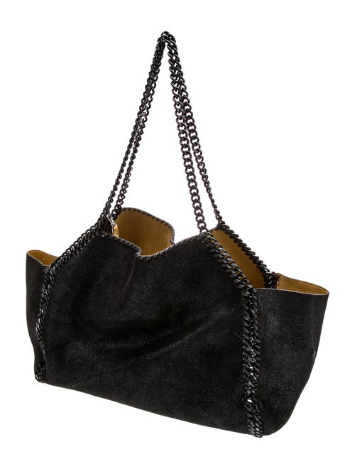 Stella McCartney Vegetarian Suede Shoulder Bag
