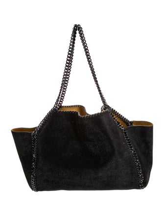 Stella McCartney Vegetarian Suede Shoulder Bag
