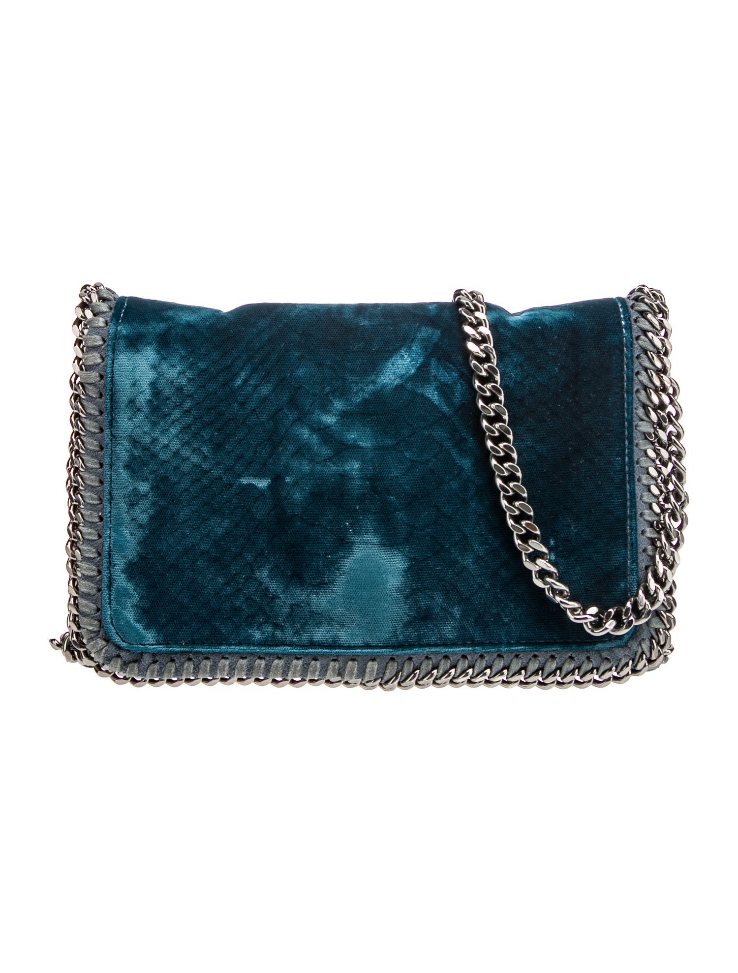 Stella McCartney Velvet Clutch