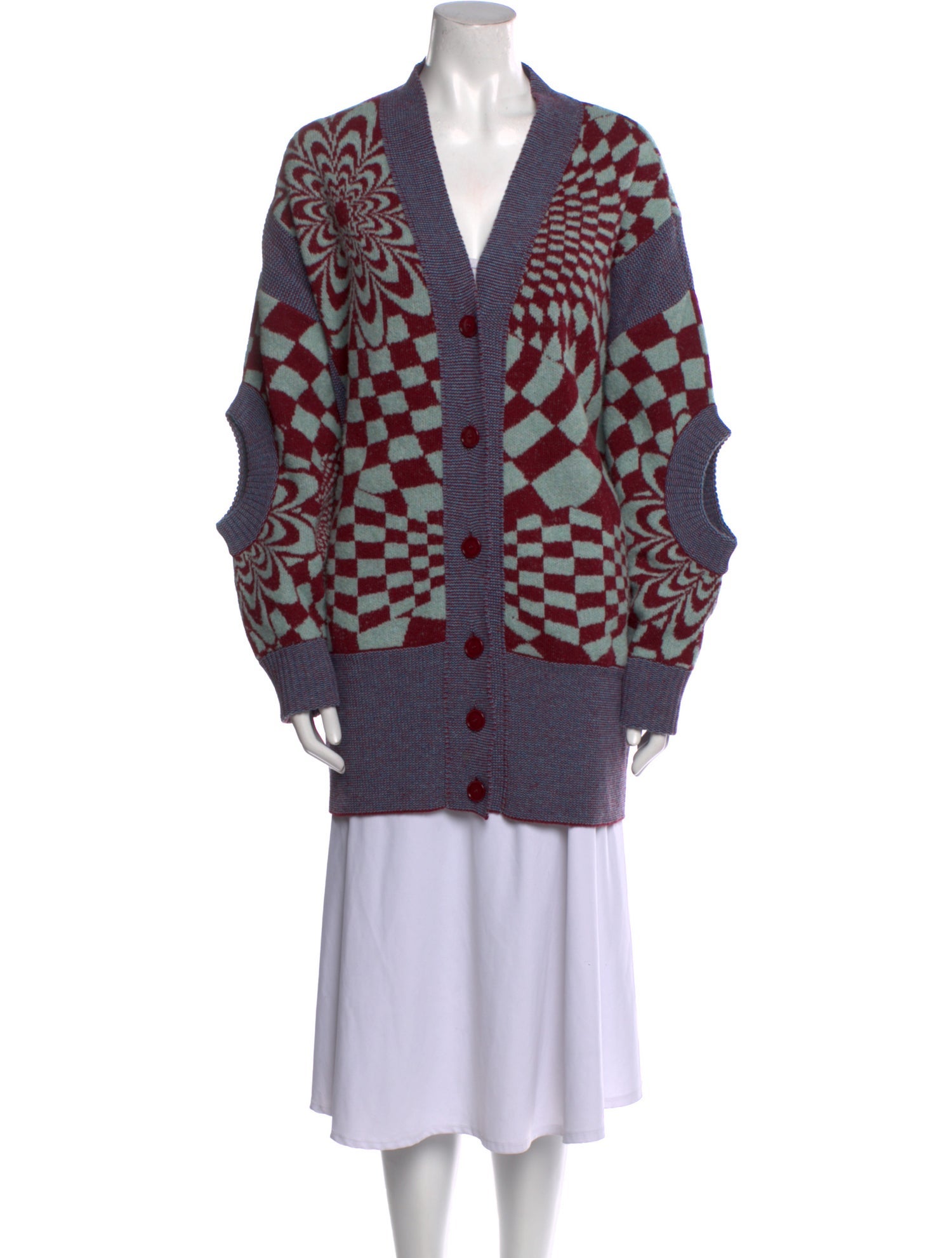 Stella McCartney Virgin Wool Printed Sweater