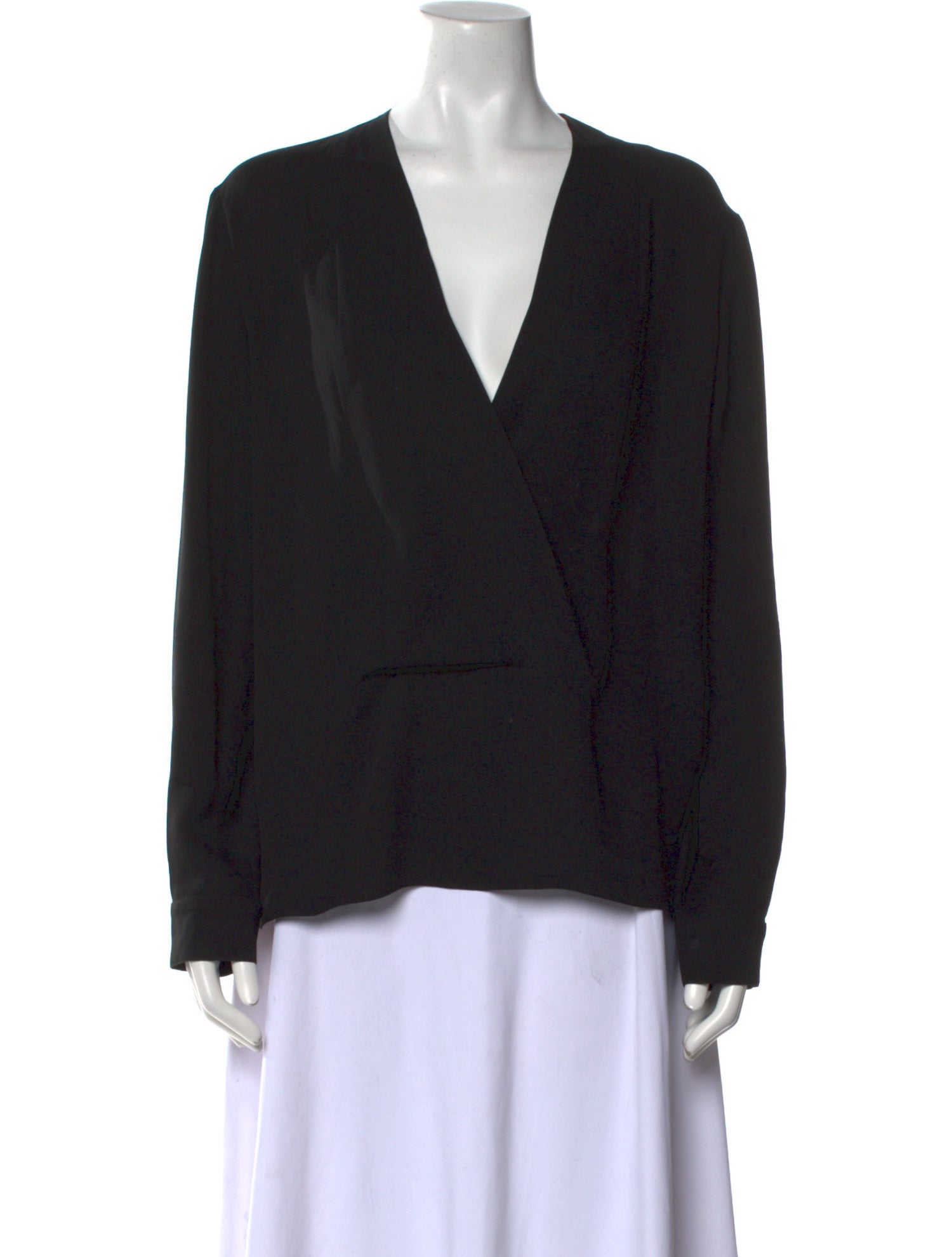 Stella McCartney Silk V-Neck Blouse