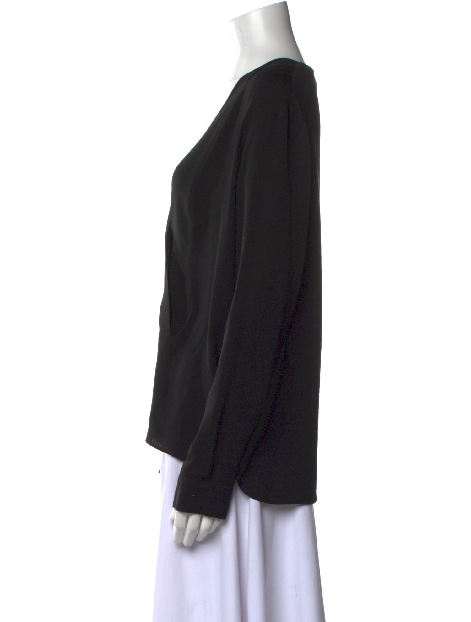 Stella McCartney Silk V-Neck Blouse