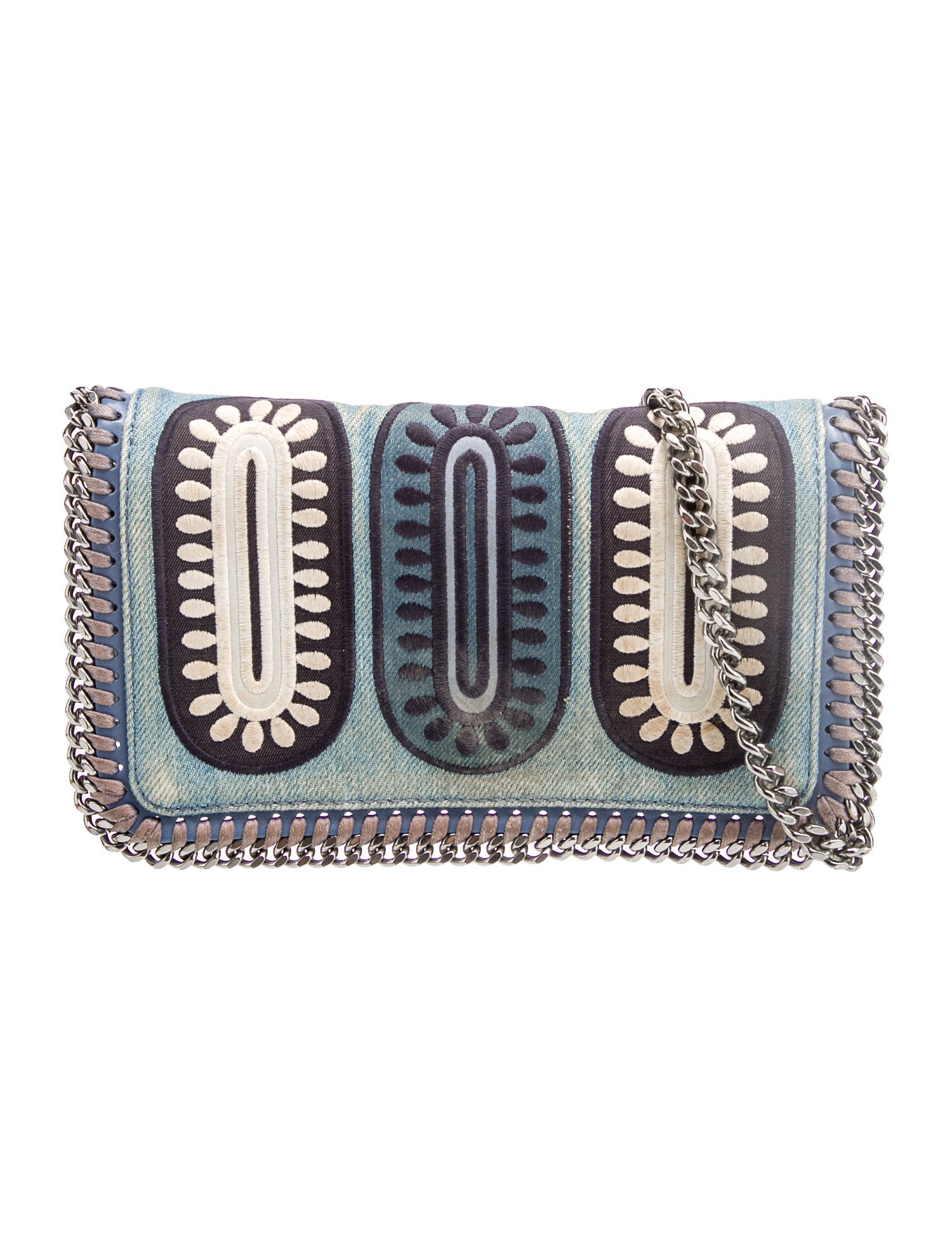 Stella McCartney Denim Clutch