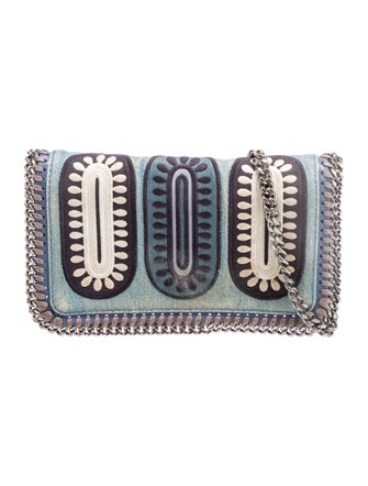 Stella McCartney Denim Clutch