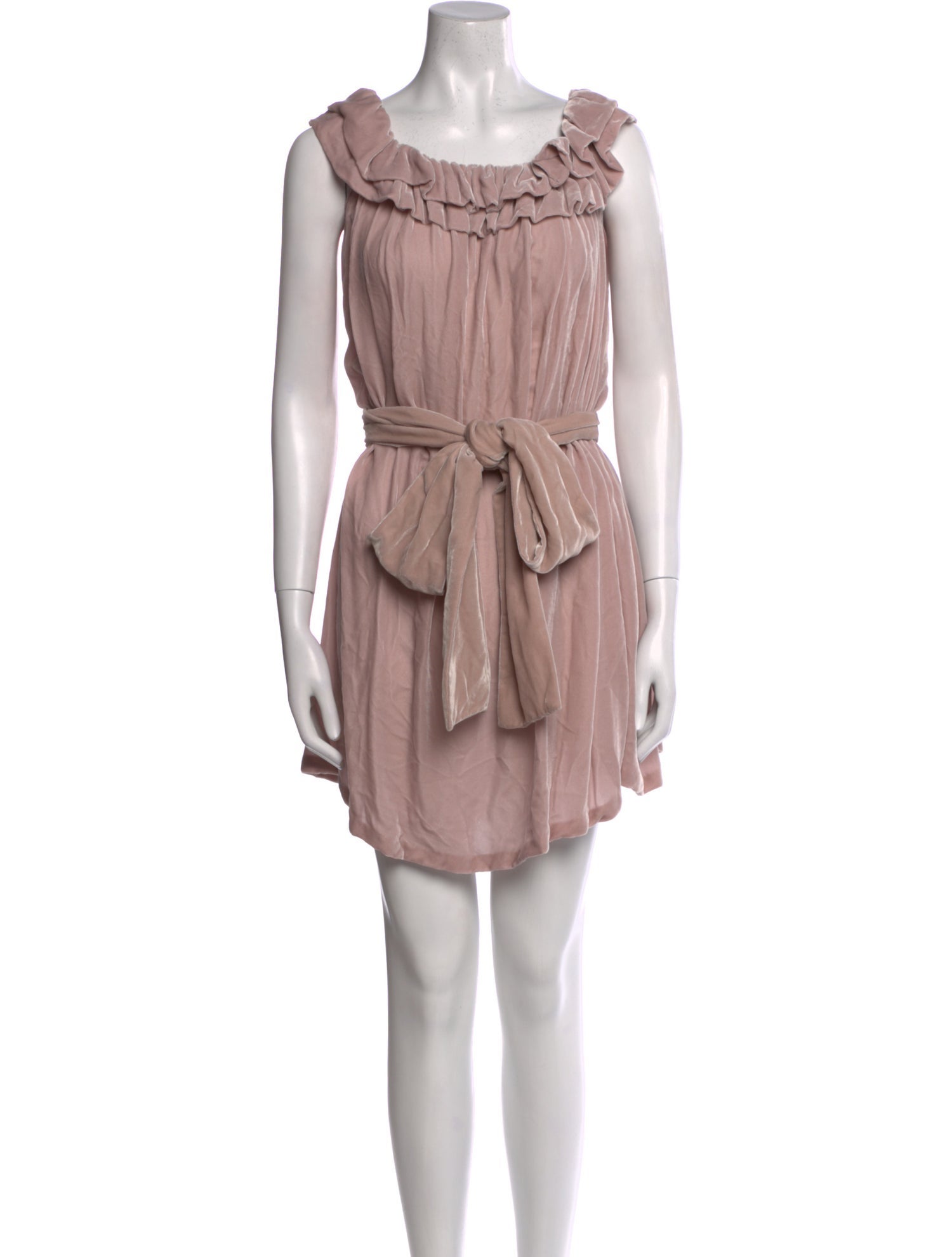 Stella McCartney Scoop Neck Mini Dress