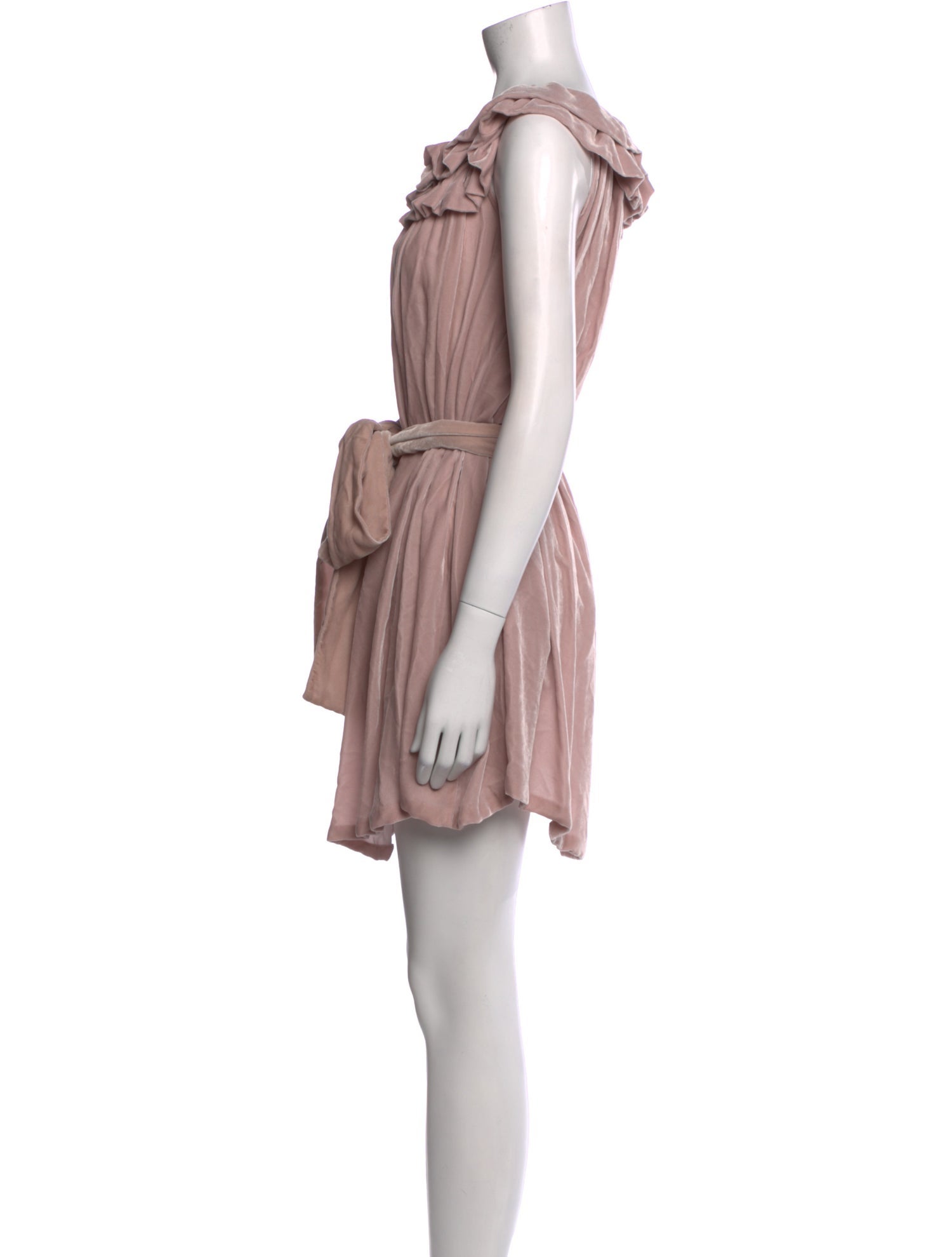 Stella McCartney Scoop Neck Mini Dress