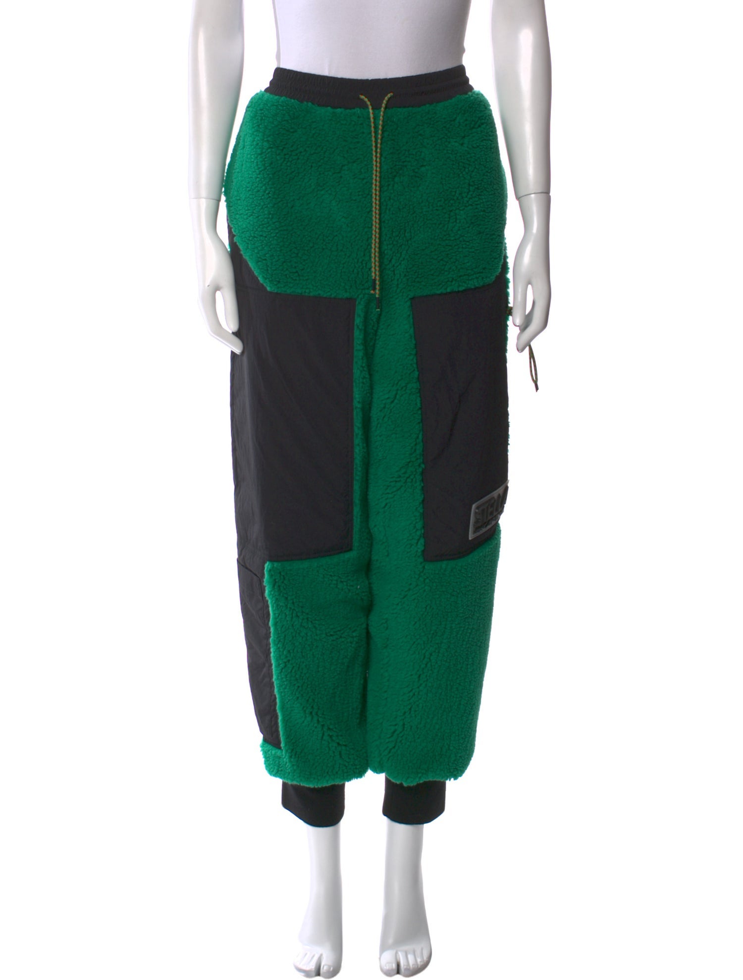 Stella McCartney Colorblock Pattern Skinny Leg Pants