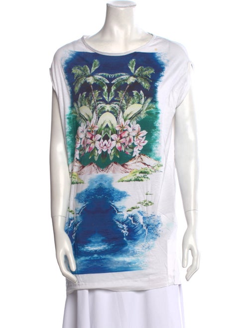 Stella McCartney Graphic Print Scoop Neck Tunic