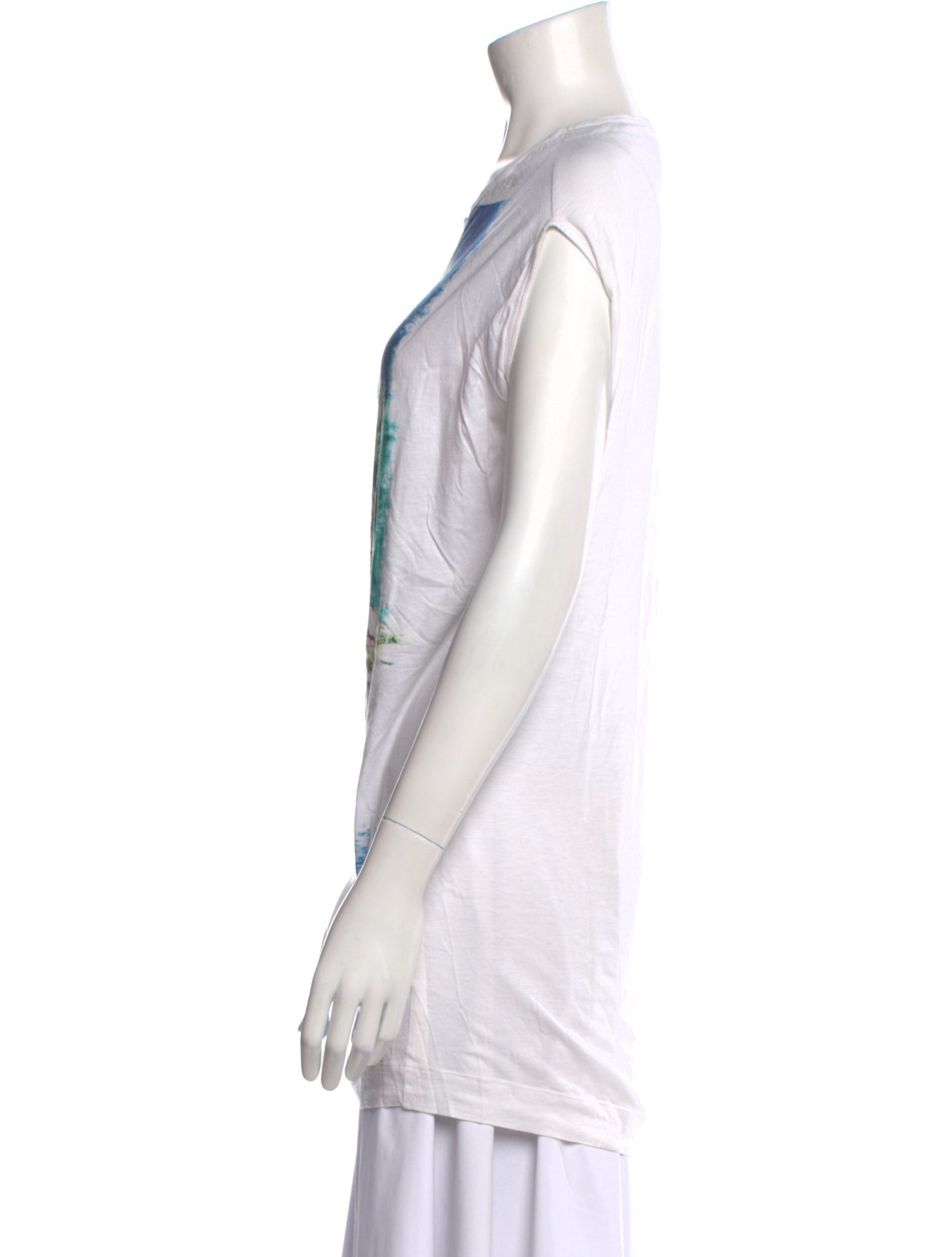 Stella McCartney Graphic Print Scoop Neck Tunic