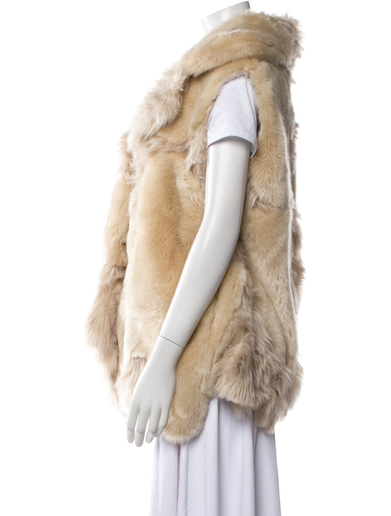 Stella McCartney 2018 Faux Fur Vest