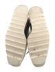 Stella McCartney Vegetarian Leather Wedge Sneakers
