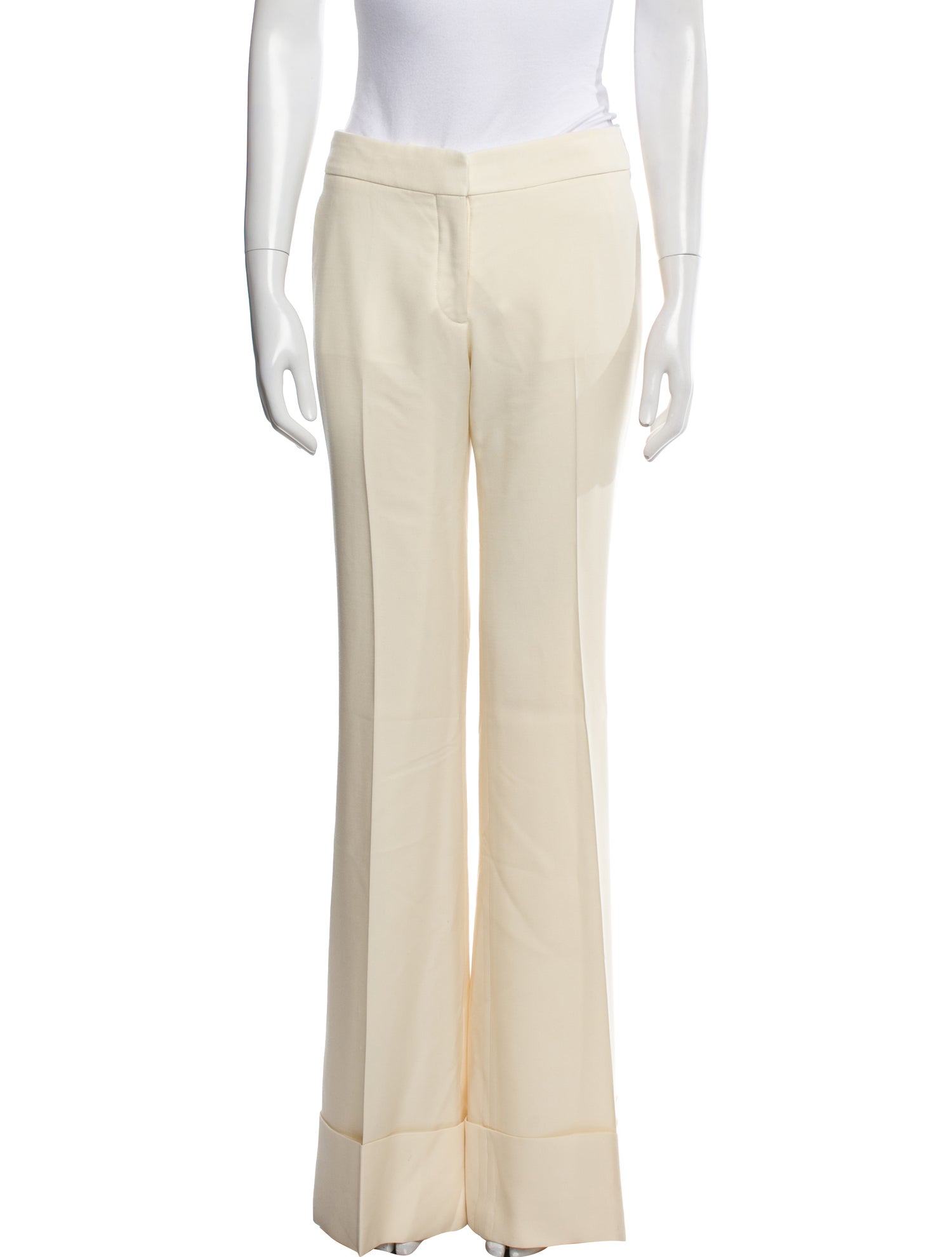 Stella McCartney Wool Wide Leg Pants
