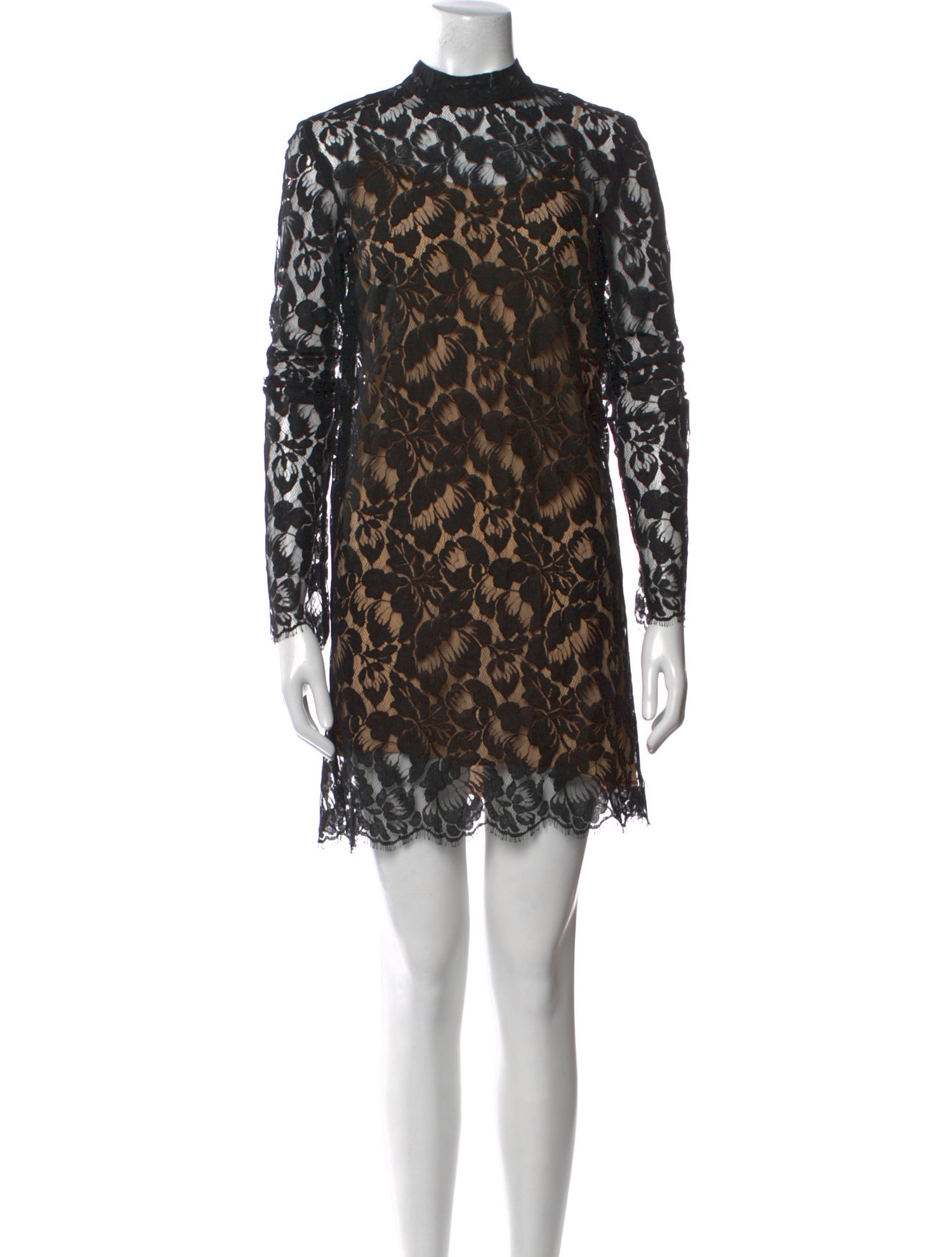 Stella McCartney Lace Pattern Mini Dress