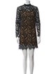 Stella McCartney Lace Pattern Mini Dress