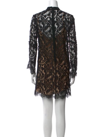 Stella McCartney Lace Pattern Mini Dress