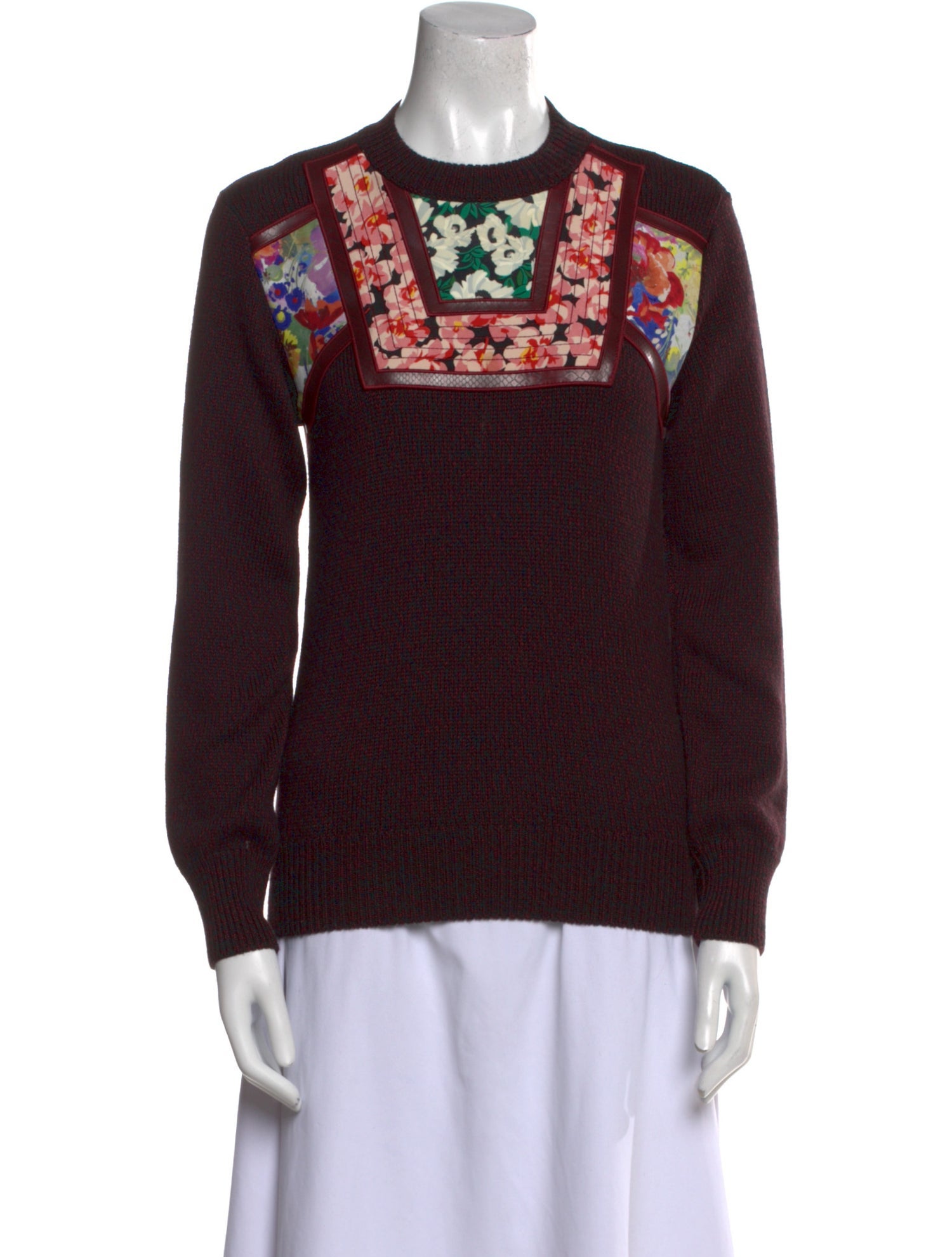 Stella McCartney Virgin Wool Printed Sweater