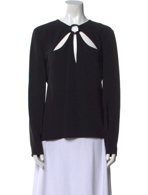 Stella McCartney V-Neck Long Sleeve Blouse
