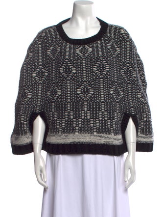 Stella McCartney Virgin Wool Printed Sweater