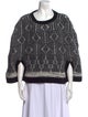Stella McCartney Virgin Wool Printed Sweater