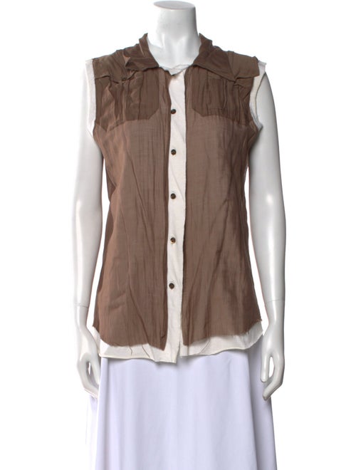 Stella McCartney Sleeveless Button-Up Top