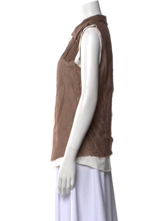 Stella McCartney Sleeveless Button-Up Top