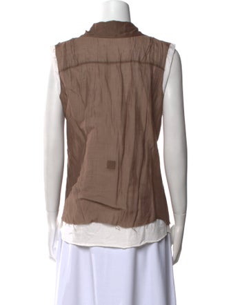 Stella McCartney Sleeveless Button-Up Top