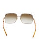 Stella McCartney Oversize Gradient Sunglasses
