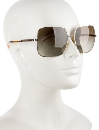 Stella McCartney Oversize Gradient Sunglasses