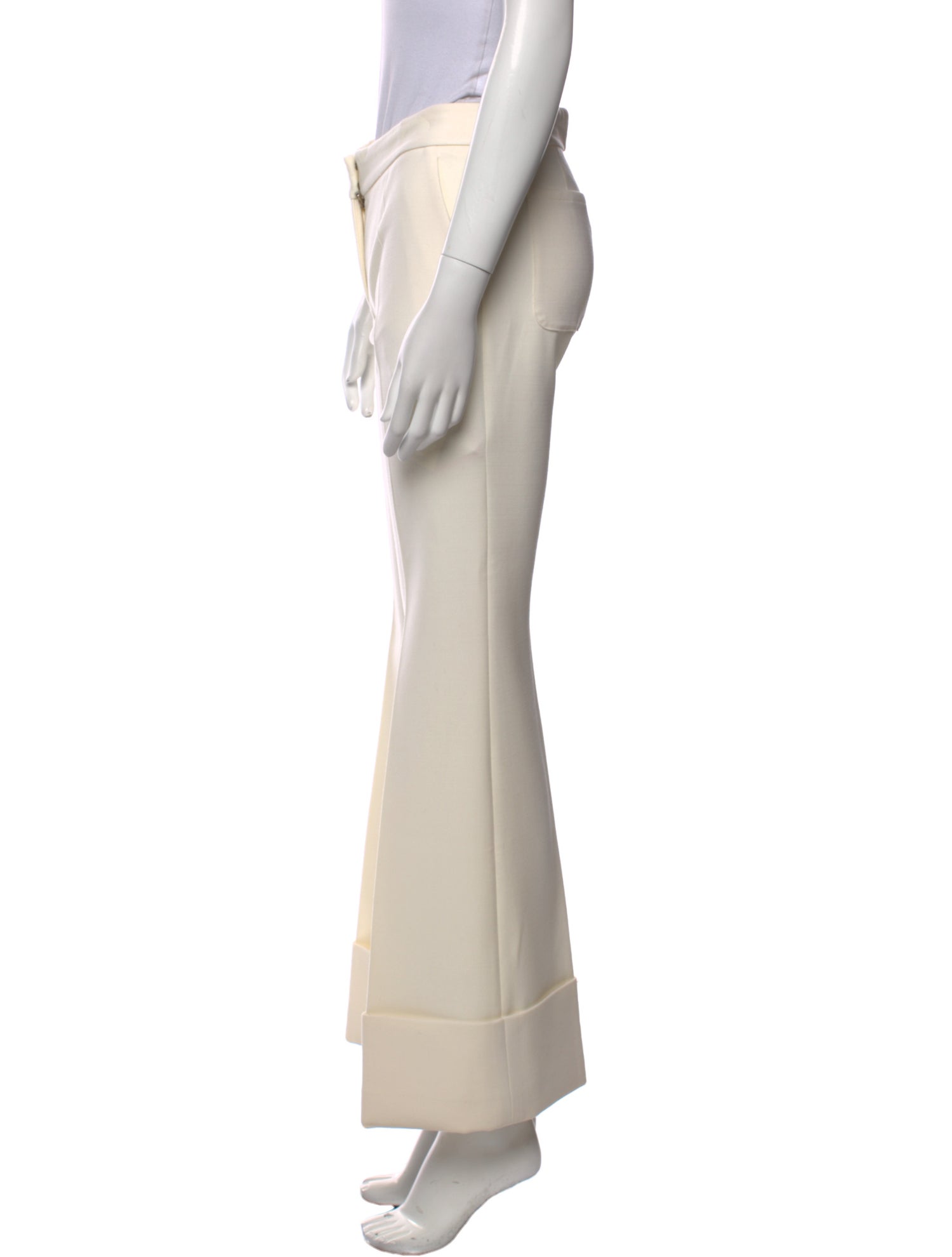 Stella McCartney Wool Wide Leg Pants