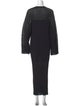 Stella McCartney Virgin Wool Long Dress