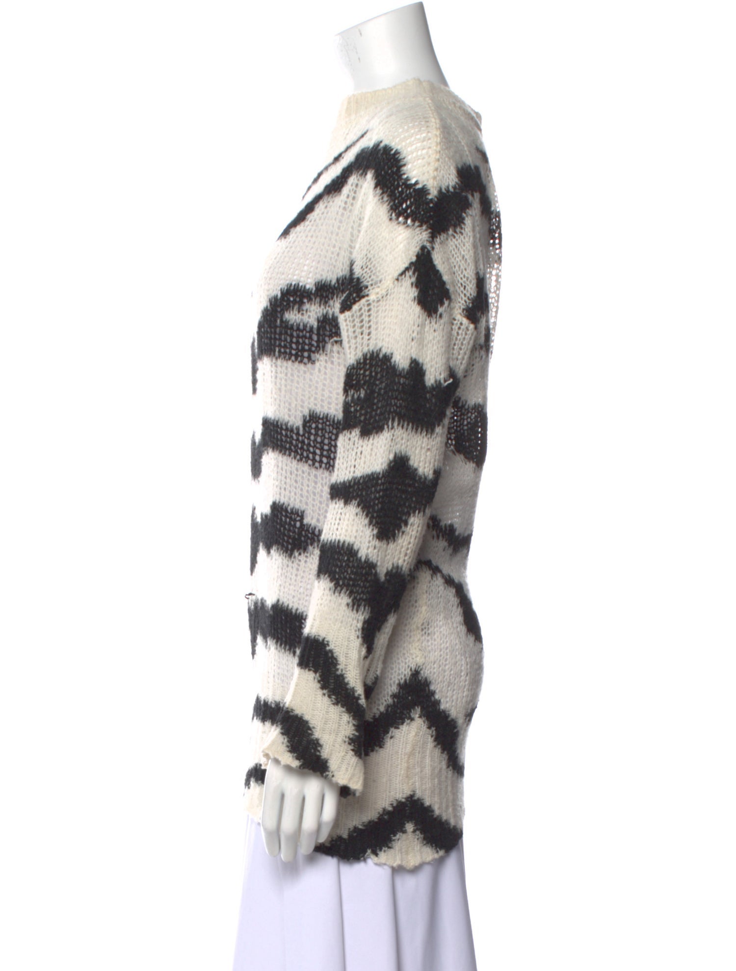 Stella McCartney Striped Crew Neck Sweater