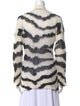 Stella McCartney Striped Crew Neck Sweater
