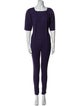 Stella McCartney Wool Square Neckline Jumpsuit